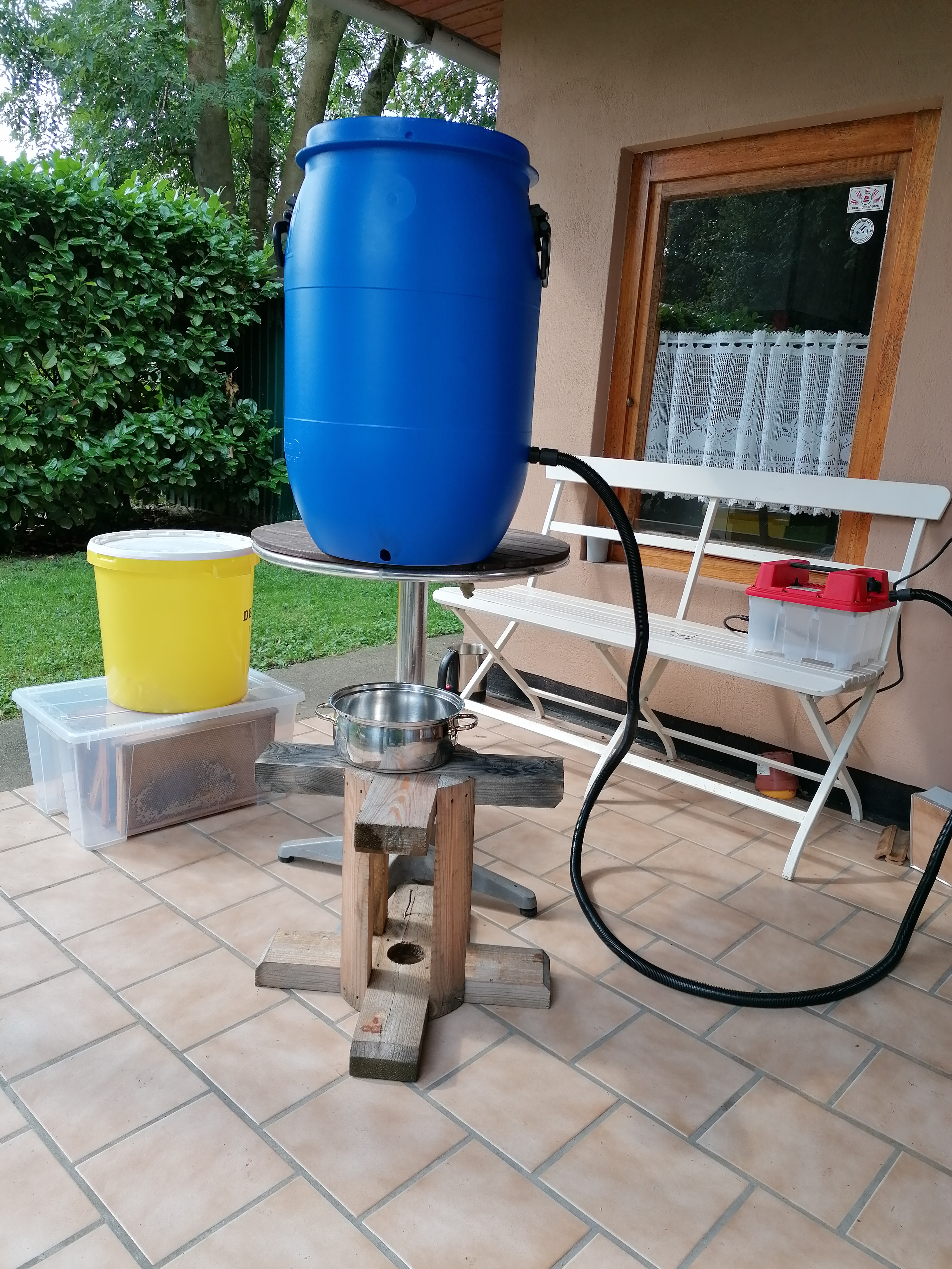 Dampfwachsschmelzer selber bauen