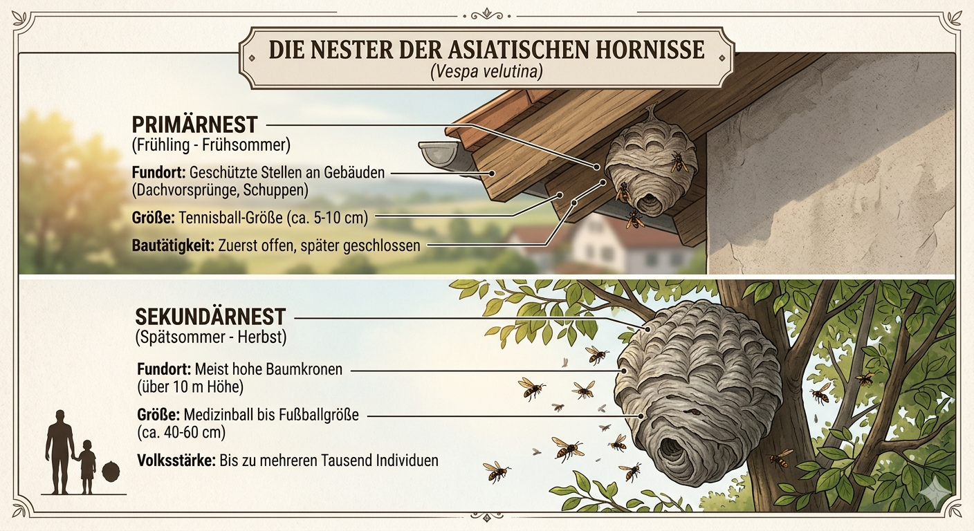 Die Asiatische Hornisse (Vespa velutina) – Invasiver Gast oder Gefahr für unsere Natur?