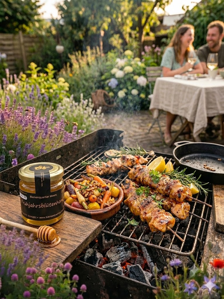 Grill Rezept mit Honig