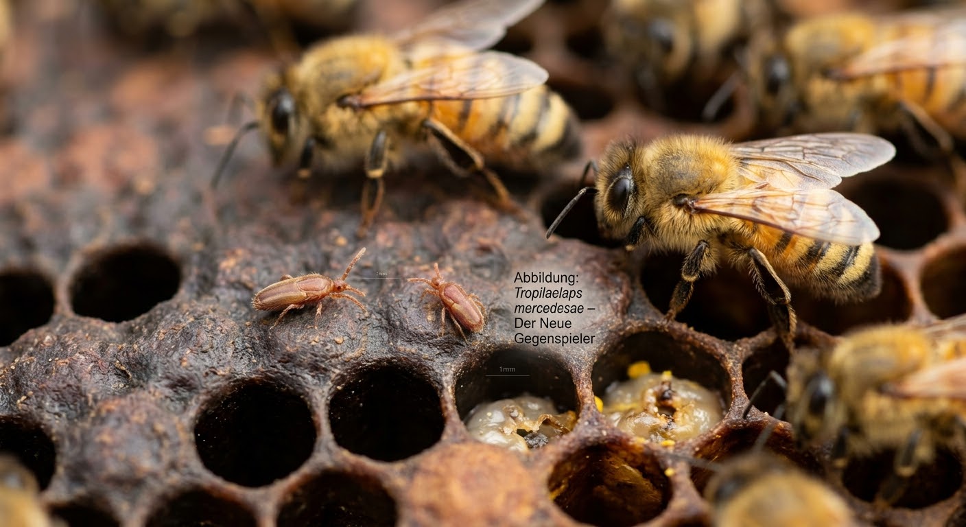 Der Nächste Gegner: Warum die Tropilaelaps-Milbe Varroa den Rang ablaufen könnte
